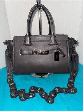 Coach Swagger 27 Glovetanned Leather Satchel